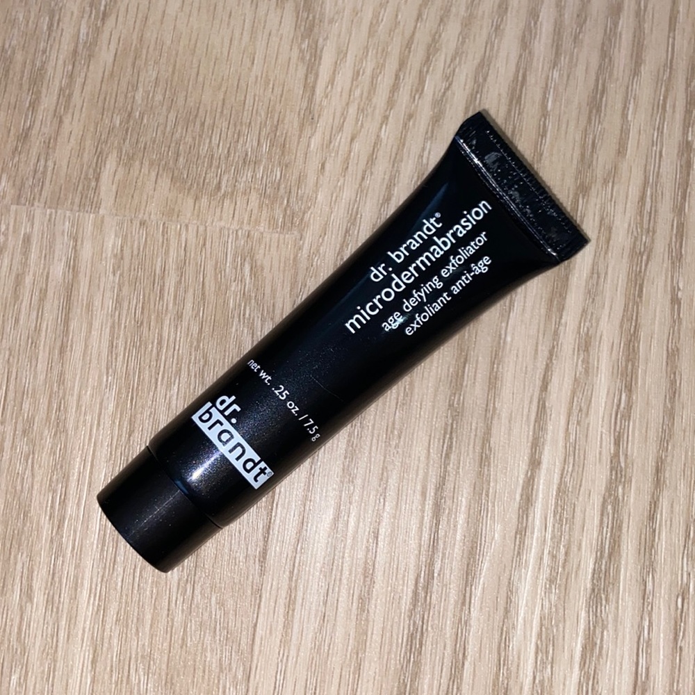dr brandt microdermabrasion age defying exfoliation sample